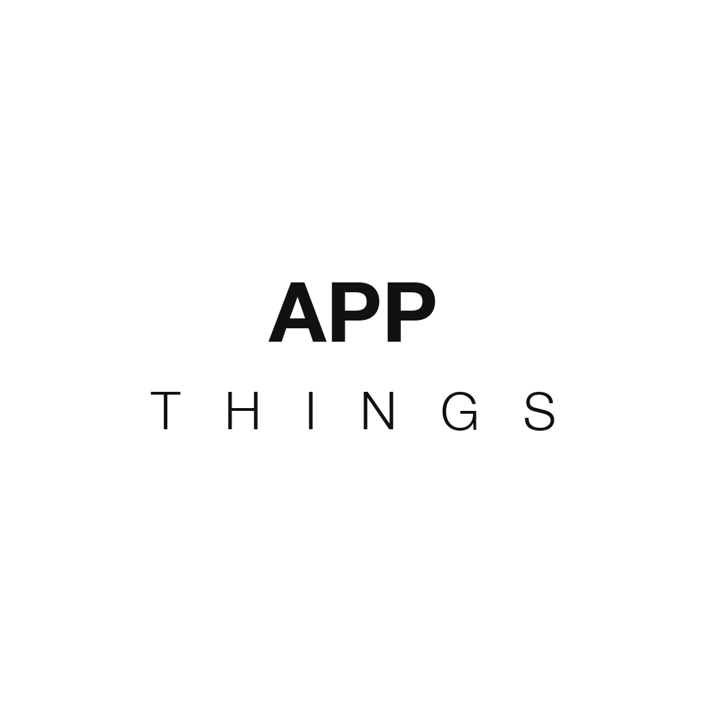 app things wordmark